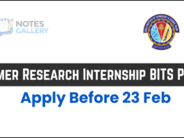 ViSRI 2026 at BITS Pilani: Summer Research Internship with Stipend (Apply Before 23 Feb)