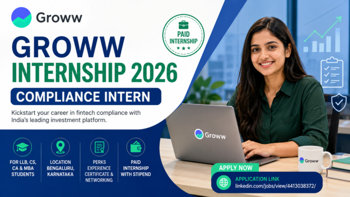 Groww Internship 2026