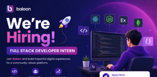 Baloon Full Stack Developer Internship 2026: Apply Now for Startup Tech Role