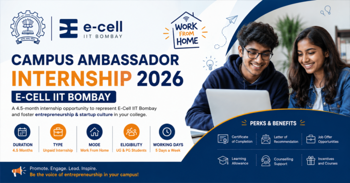 IIT Bombay Campus Ambassador Internship 2026