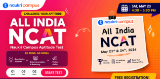 AINCAT 2026: Free Online Aptitude Test by Naukri Campus | Registration, Benefits & Prizes